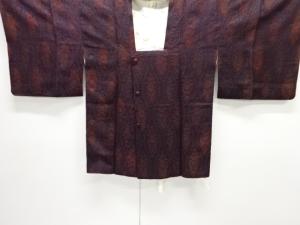 花立涌模様織り出し道行コート